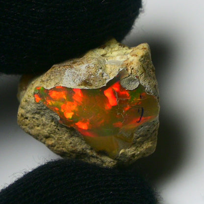 White Opal 21.10 Carats | Natural White Ethiopian Opal Rough - Ready for Cutting & Jewelry!