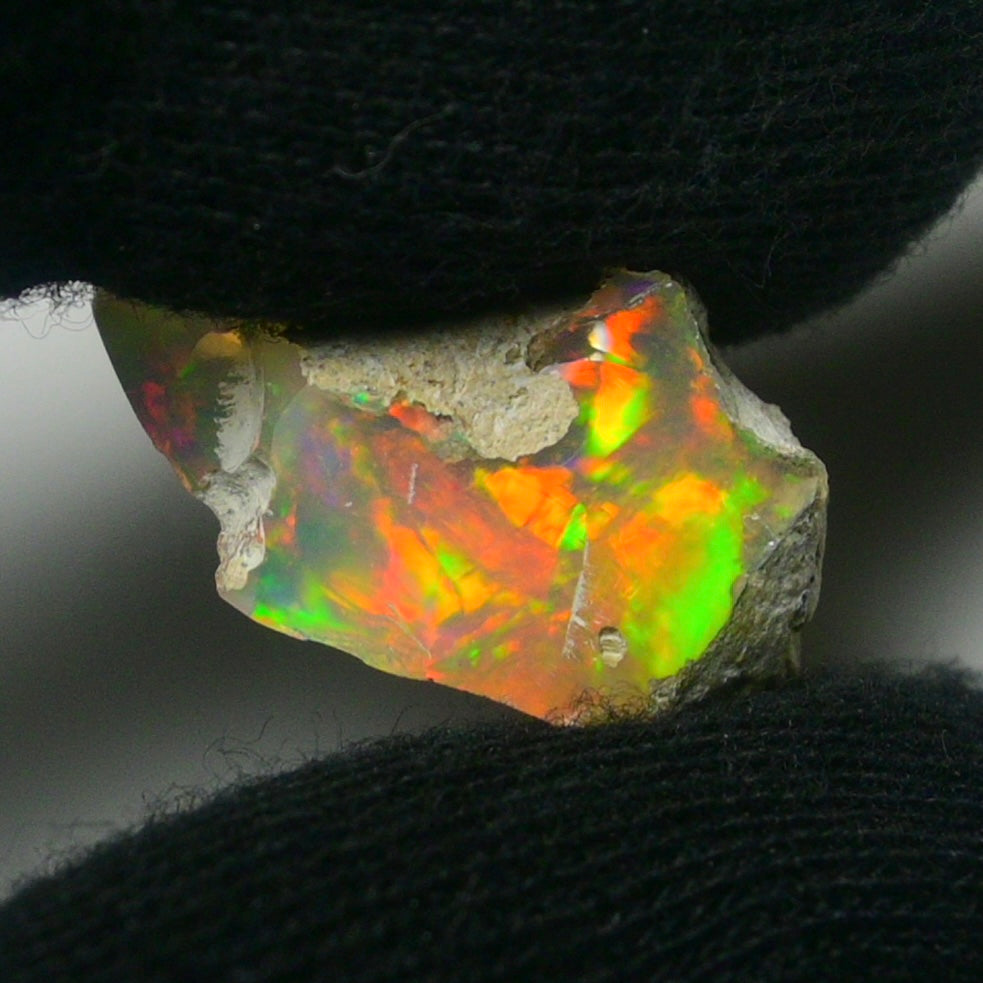 White Opal 11.00 Carats | Natural White Ethiopian Opal Rough - Ready for Cutting & Jewelry!
