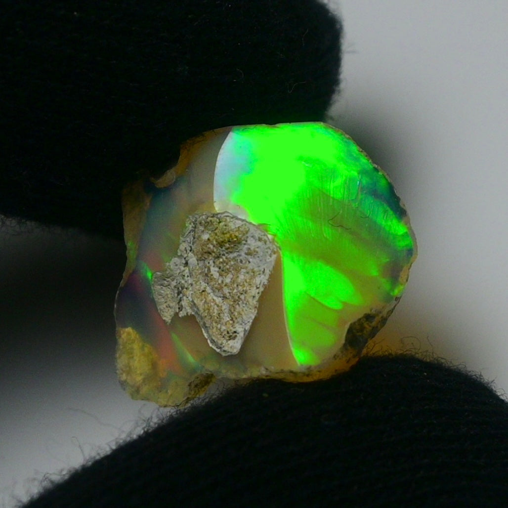 White Opal 7.90 Carats | Natural White Ethiopian Opal Rough - Ready for Cutting & Jewelry!