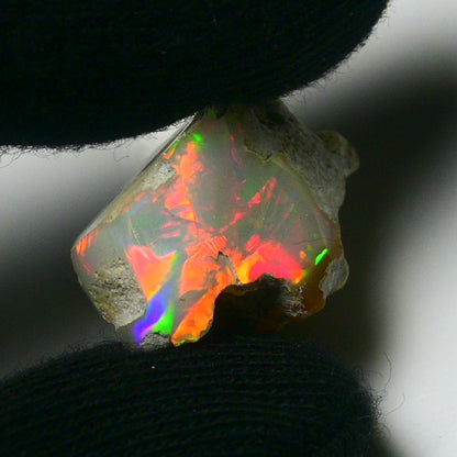 White Opal 21.25 Carats | Natural White Ethiopian Opal Rough - Ready for Cutting & Jewelry!