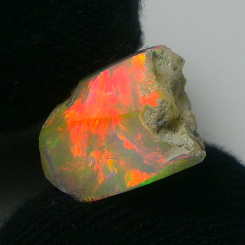White Opal 13.75 Carats | Natural White Ethiopian Opal Rough - Ready for Cutting & Jewelry!