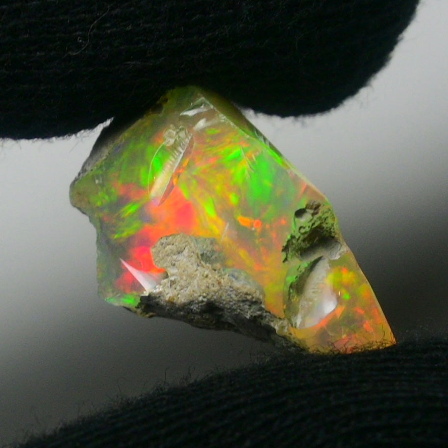 White Opal 11.00 Carats | Natural White Ethiopian Opal Rough - Ready for Cutting & Jewelry!