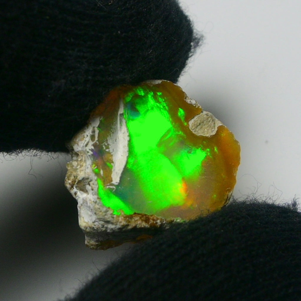 White Opal 9.95 Carats | Natural White Ethiopian Opal Rough - Ready for Cutting & Jewelry!