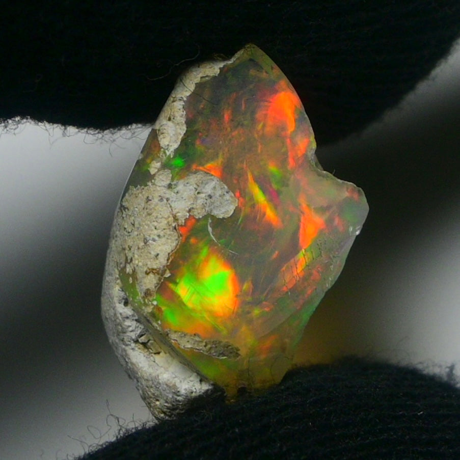 White Opal 11.00 Carats | Natural White Ethiopian Opal Rough - Ready for Cutting & Jewelry!