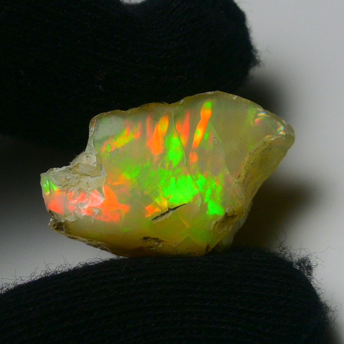 White Opal 16.30 Carats | Natural White Ethiopian Opal Rough - Ready for Cutting & Jewelry!