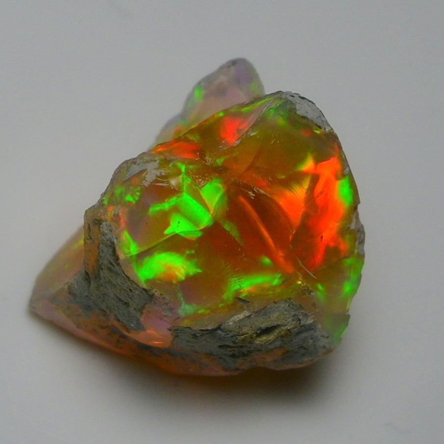 White Opal 14.60 Carats | Natural White Ethiopian Opal Rough - Ready for Cutting & Jewelry!