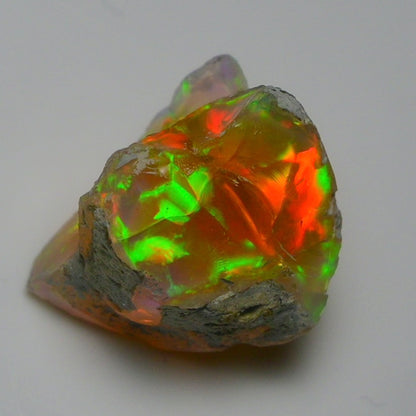 White Opal 14.60 Carats | Natural White Ethiopian Opal Rough - Ready for Cutting & Jewelry!