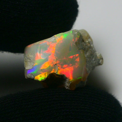 White Opal 21.25 Carats | Natural White Ethiopian Opal Rough - Ready for Cutting & Jewelry!