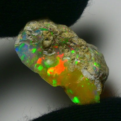 White Opal 16.00 Carats | Natural White Ethiopian Opal Rough - Ready for Cutting & Jewelry!