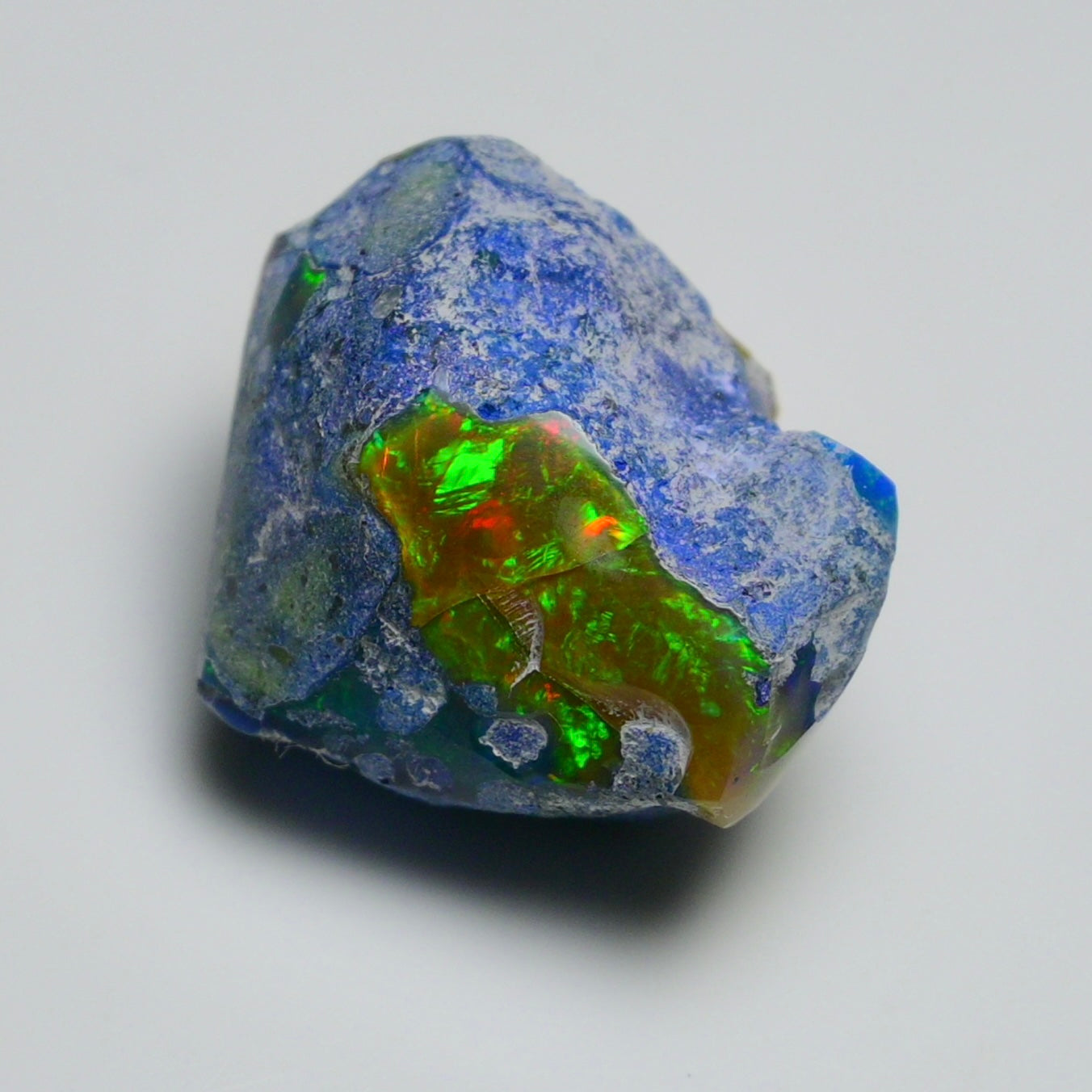 Rare Black Opal 38.75 Carats | Natural Black Ethiopian Opal Rough - Ready for Cutting & Jewelry!