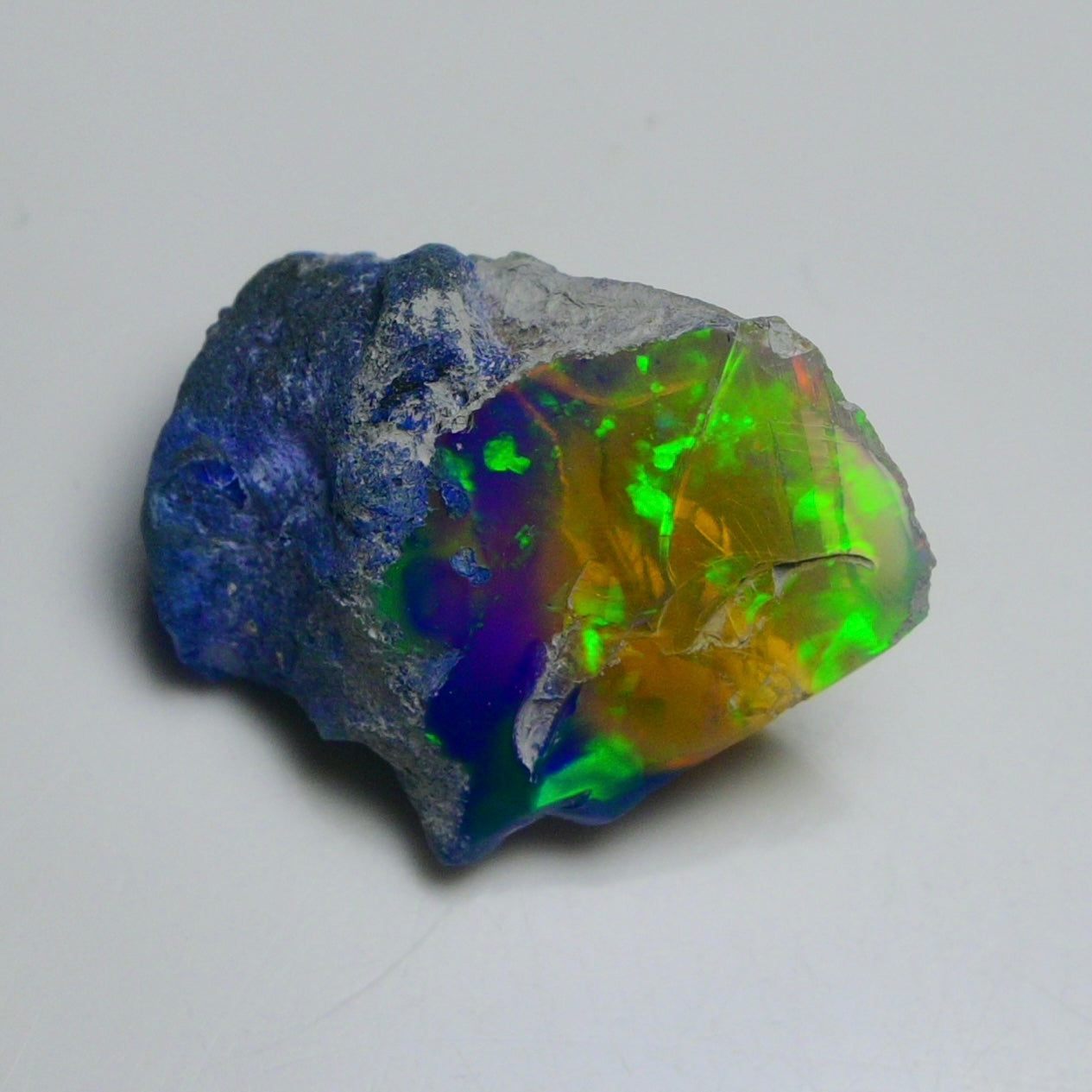 Rare Black Opal 23.55 Carats | Natural Black Ethiopian Opal Rough - Ready for Cutting & Jewelry!