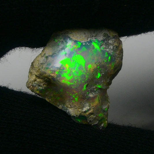 White Opal 10.00 Carats | Natural White Ethiopian Opal Rough - Ready for Cutting & Jewelry!