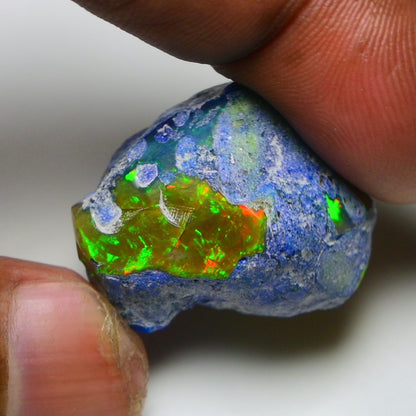 Rare Black Opal 38.75 Carats | Natural Black Ethiopian Opal Rough - Ready for Cutting & Jewelry!