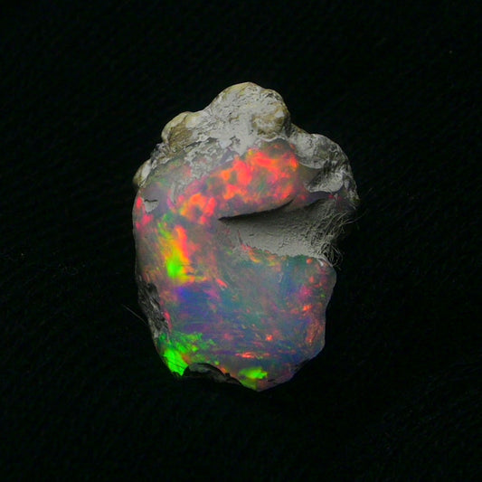 White Opal 8.15 Carats | Natural White Ethiopian Opal Rough - Ready for Cutting & Jewelry!