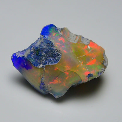 Rare Black Opal 34.35 Carats | Natural Black Ethiopian Opal Rough - Ready for Cutting & Jewelry!