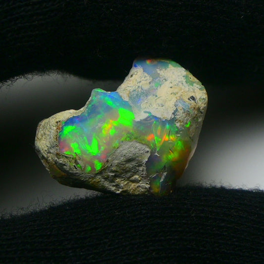 White Opal 13.85 Carats | Natural White Ethiopian Opal Rough - Ready for Cutting & Jewelry!