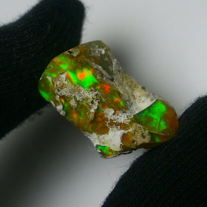 White Opal 17.25 Carats | Natural White Ethiopian Opal Rough - Ready for Cutting & Jewelry!