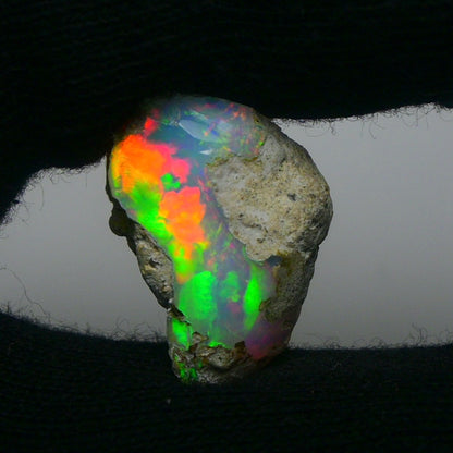 White Opal 11.45 Carats | Natural White Ethiopian Opal Rough - Ready for Cutting & Jewelry!