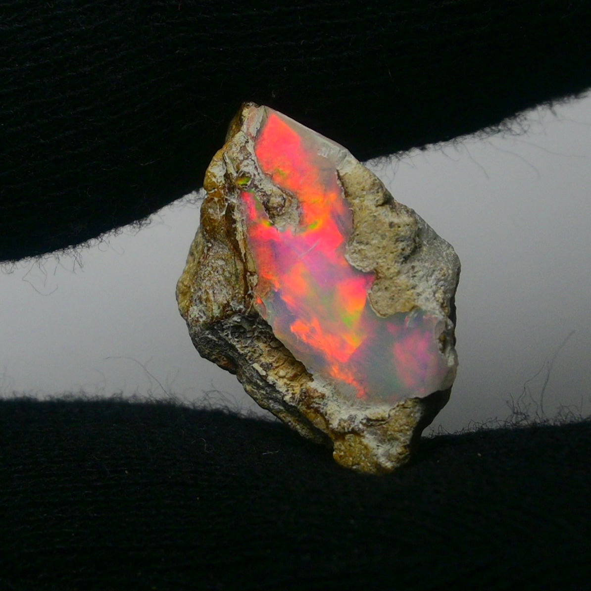 White Opal 9.15 Carats | Natural White Ethiopian Opal Rough - Ready for Cutting & Jewelry!