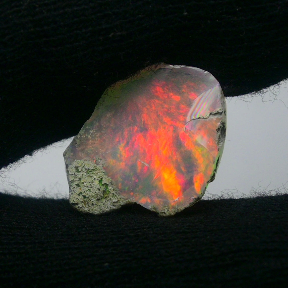 White Opal 8.85 Carats | Natural White Ethiopian Opal Rough - Ready for Cutting & Jewelry!