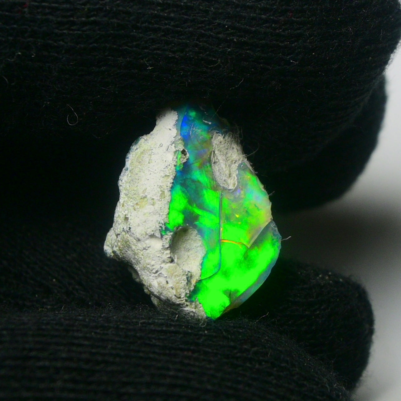 White Opal 9.10 Carats | Natural White Ethiopian Opal Rough - Ready for Cutting & Jewelry!