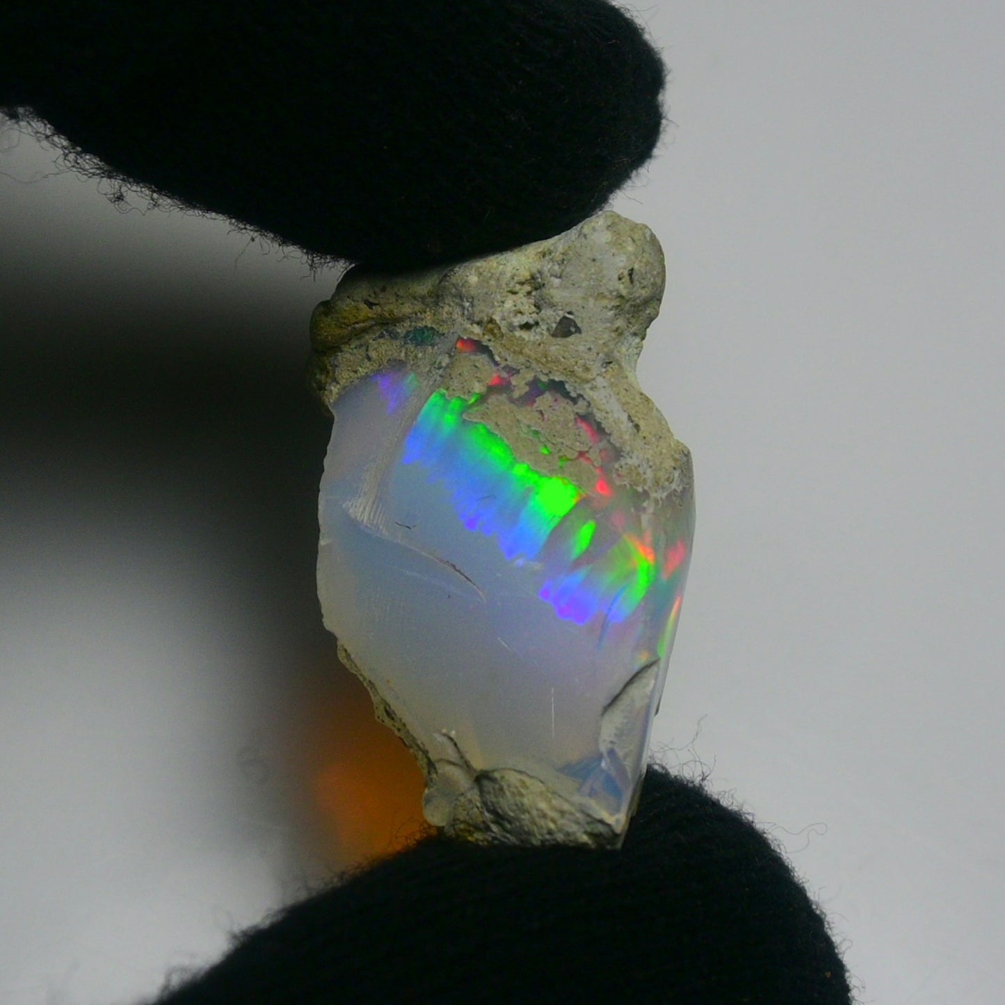 White Opal 17.10 Carats | Natural White Ethiopian Opal Rough - Ready for Cutting & Jewelry!