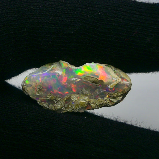 White Opal 10.60 Carats | Natural White Ethiopian Opal Rough - Ready for Cutting & Jewelry!