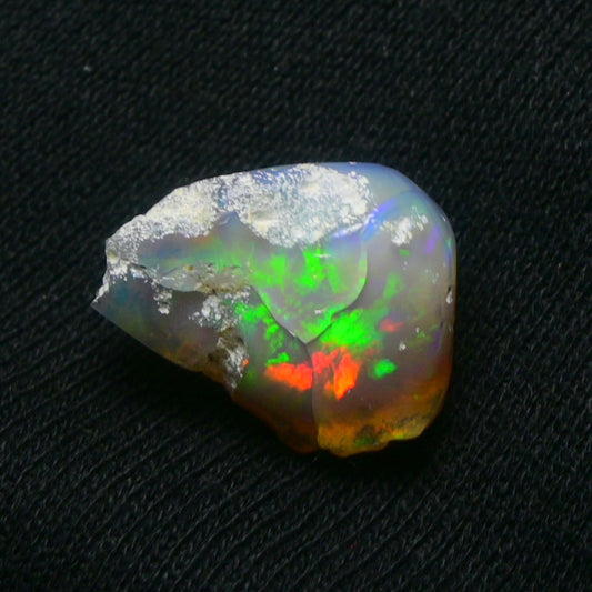 White Opal 15.00 Carats | Natural White Ethiopian Opal Rough - Ready for Cutting & Jewelry!