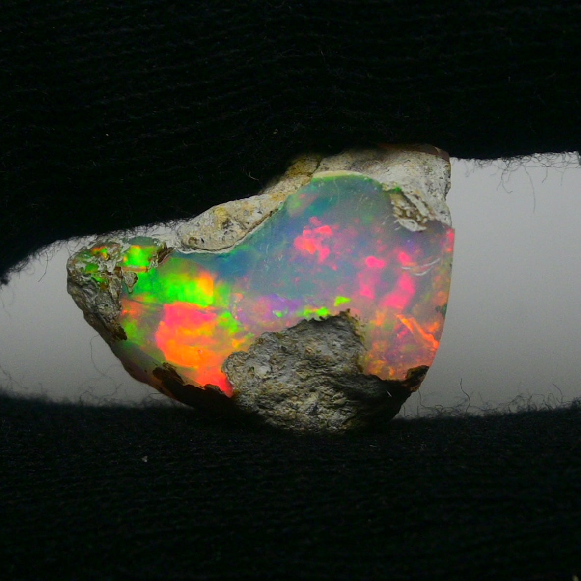 White Opal 11.45 Carats | Natural White Ethiopian Opal Rough - Ready for Cutting & Jewelry!