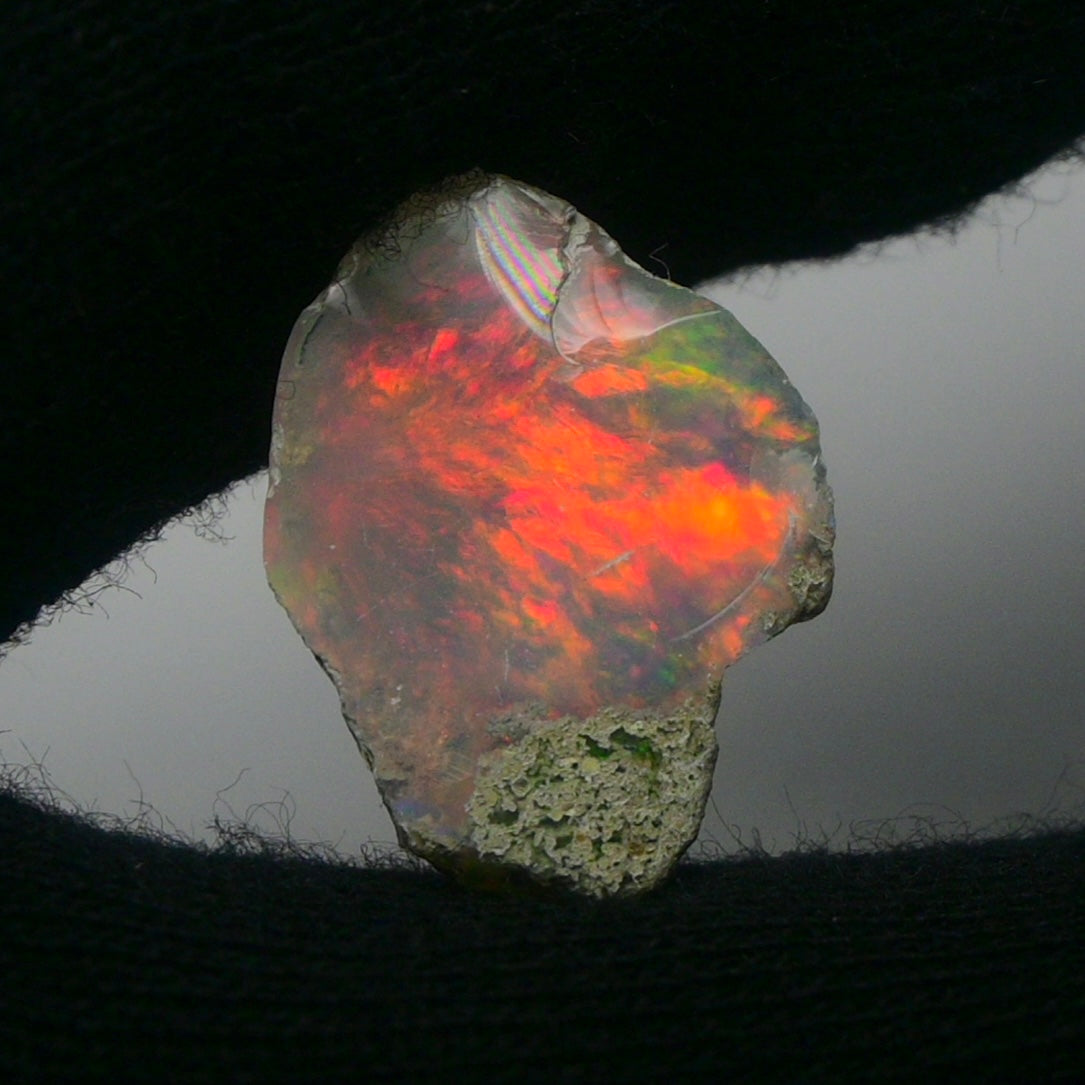 White Opal 8.85 Carats | Natural White Ethiopian Opal Rough - Ready for Cutting & Jewelry!