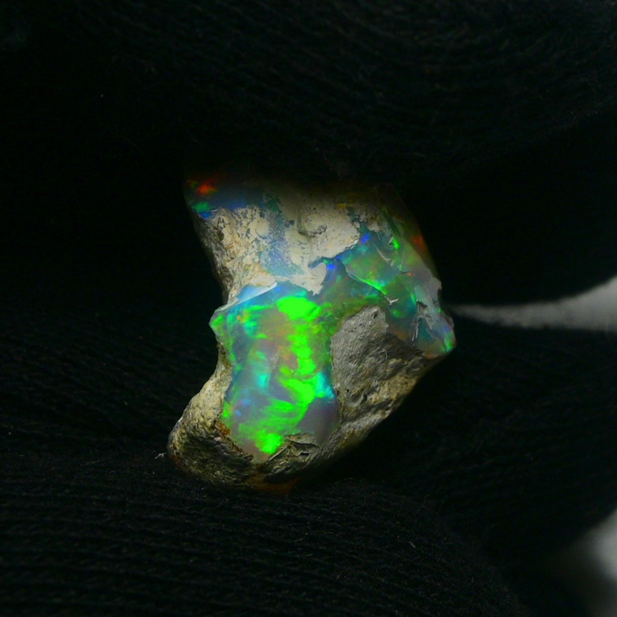 White Opal 13.85 Carats | Natural White Ethiopian Opal Rough - Ready for Cutting & Jewelry!