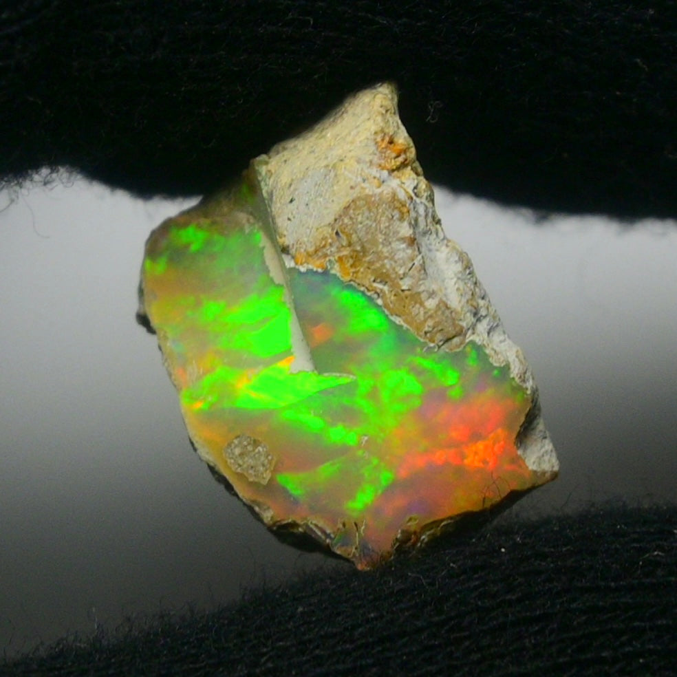 White Opal 10.00 Carats | Natural White Ethiopian Opal Rough - Ready for Cutting & Jewelry!