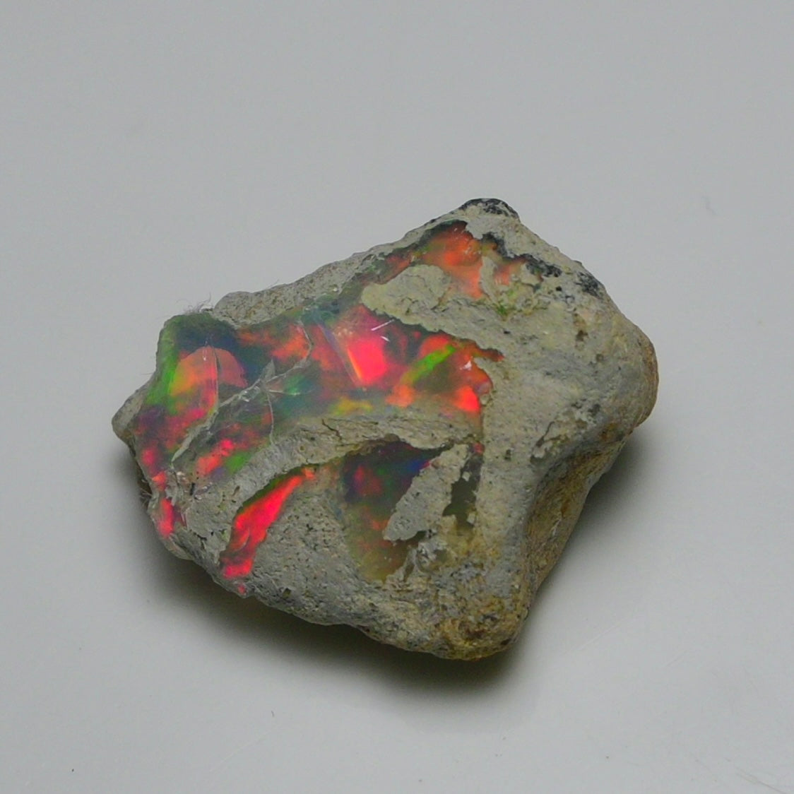 White Opal 16.65 Carats | Natural White Ethiopian Opal Rough - Ready for Cutting & Jewelry!