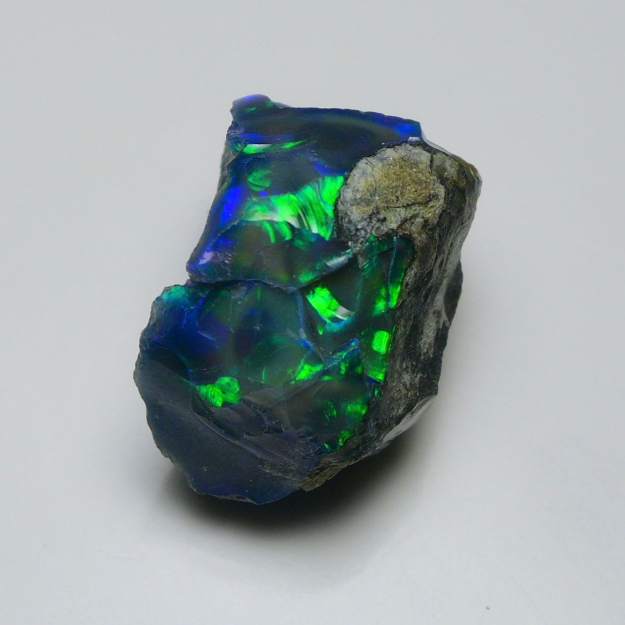 Rare Black Opal 26.35 Carats | Natural Black Ethiopian Opal Rough - Ready for Cutting & Jewelry!