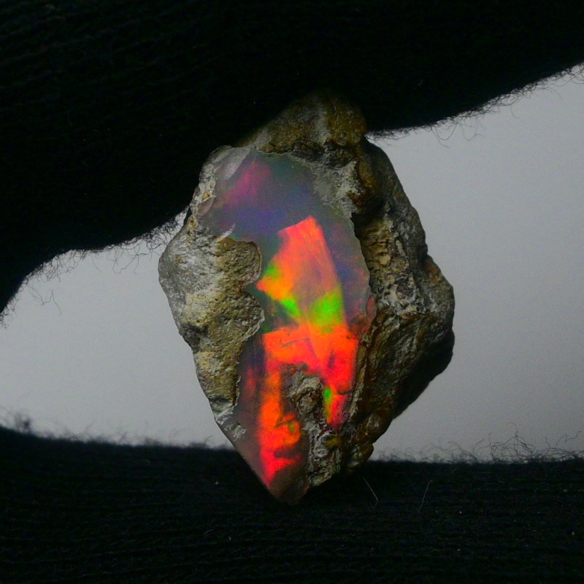 White Opal 9.15 Carats | Natural White Ethiopian Opal Rough - Ready for Cutting & Jewelry!