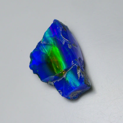 Rare Black Opal 16.10 Carats | Natural Black Ethiopian Opal Rough - Ready for Cutting & Jewelry!