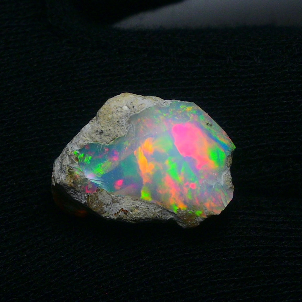 White Opal 11.45 Carats | Natural White Ethiopian Opal Rough - Ready for Cutting & Jewelry!