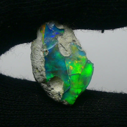 White Opal 9.10 Carats | Natural White Ethiopian Opal Rough - Ready for Cutting & Jewelry!