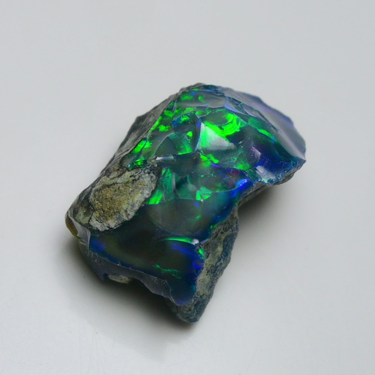 Rare Black Opal 26.35 Carats | Natural Black Ethiopian Opal Rough - Ready for Cutting & Jewelry!