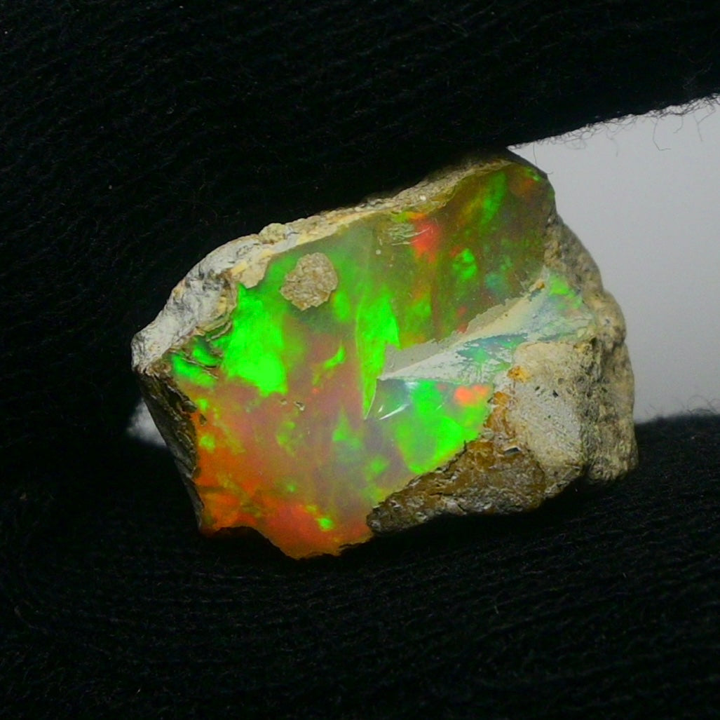 White Opal 10.00 Carats | Natural White Ethiopian Opal Rough - Ready for Cutting & Jewelry!