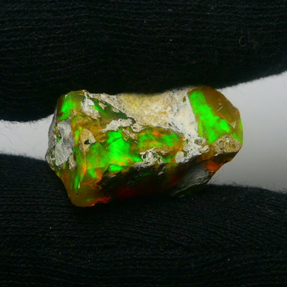 White Opal 17.25 Carats | Natural White Ethiopian Opal Rough - Ready for Cutting & Jewelry!