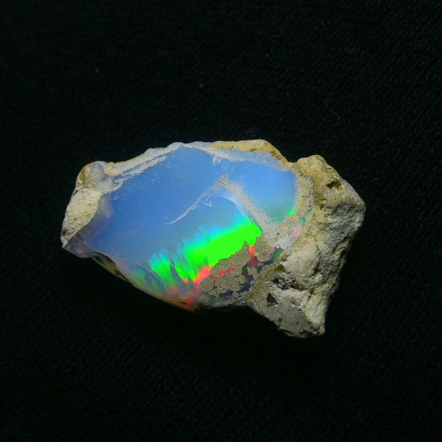 White Opal 17.10 Carats | Natural White Ethiopian Opal Rough - Ready for Cutting & Jewelry!
