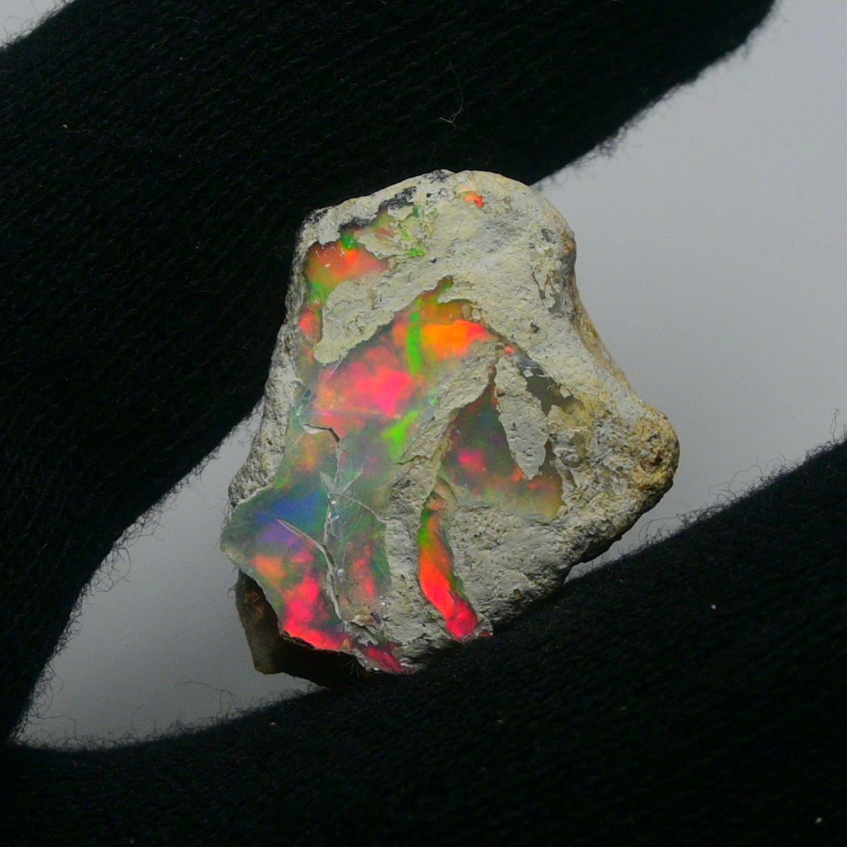 White Opal 16.65 Carats | Natural White Ethiopian Opal Rough - Ready for Cutting & Jewelry!