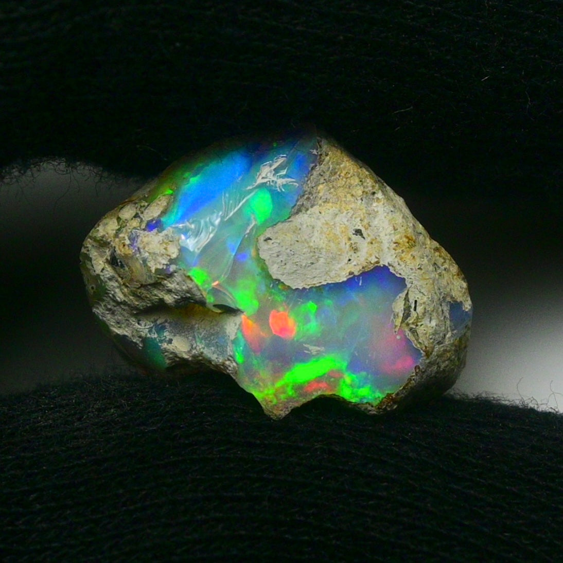 White Opal 13.85 Carats | Natural White Ethiopian Opal Rough - Ready for Cutting & Jewelry!
