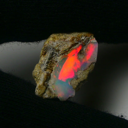 White Opal 9.15 Carats | Natural White Ethiopian Opal Rough - Ready for Cutting & Jewelry!