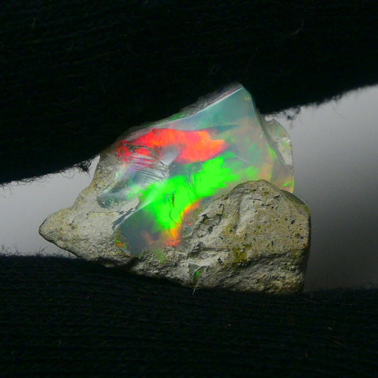 White Opal 7.30 Carats | Natural White Ethiopian Opal Rough - Ready for Cutting & Jewelry!