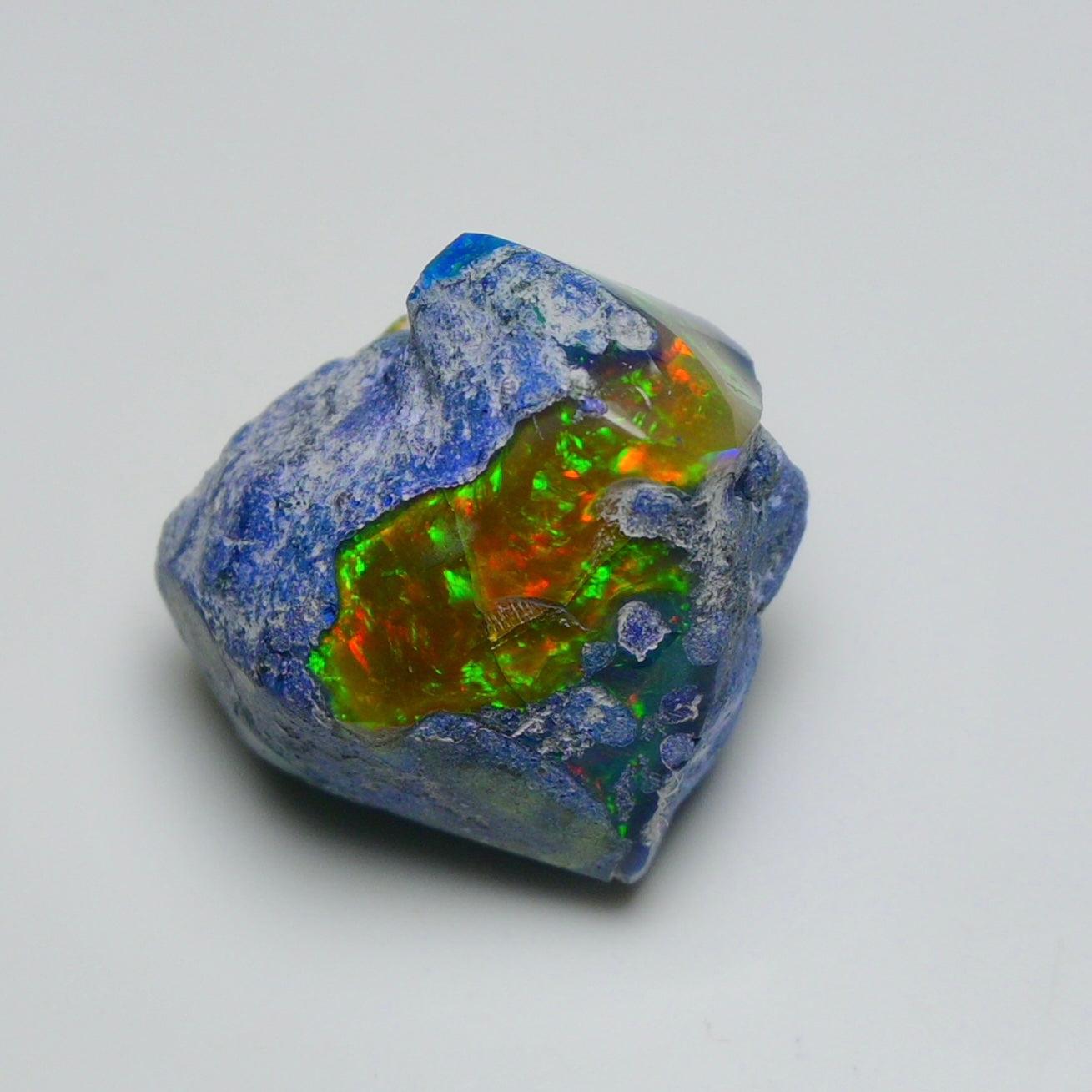 Rare Black Opal 38.75 Carats | Natural Black Ethiopian Opal Rough - Ready for Cutting & Jewelry!