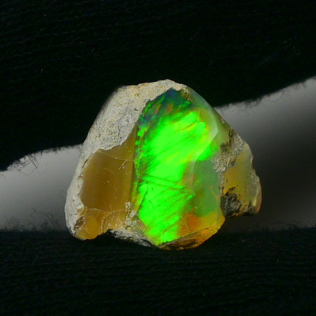 White Opal 7.50 Carats | Natural White Ethiopian Opal Rough - Ready for Cutting & Jewelry!