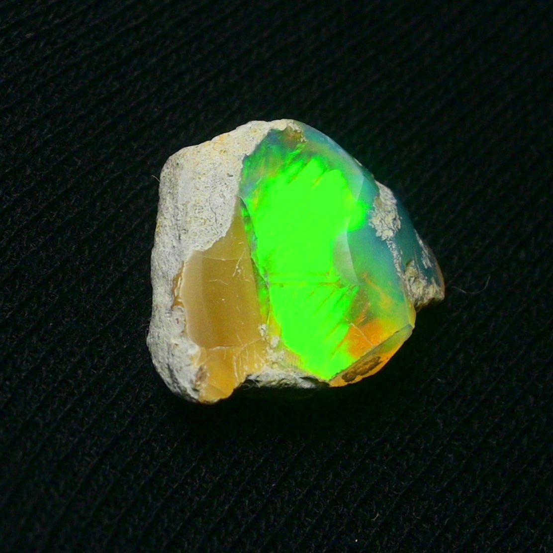 White Opal 7.50 Carats | Natural White Ethiopian Opal Rough - Ready for Cutting & Jewelry!