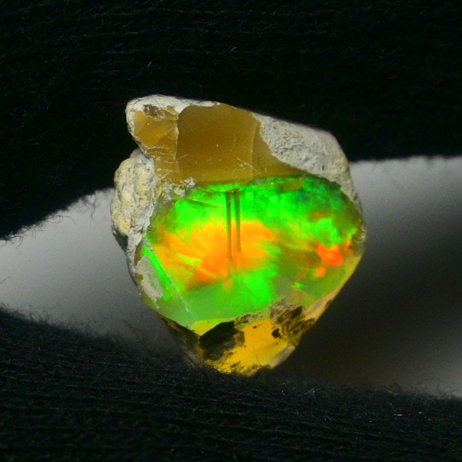 White Opal 7.50 Carats | Natural White Ethiopian Opal Rough - Ready for Cutting & Jewelry!